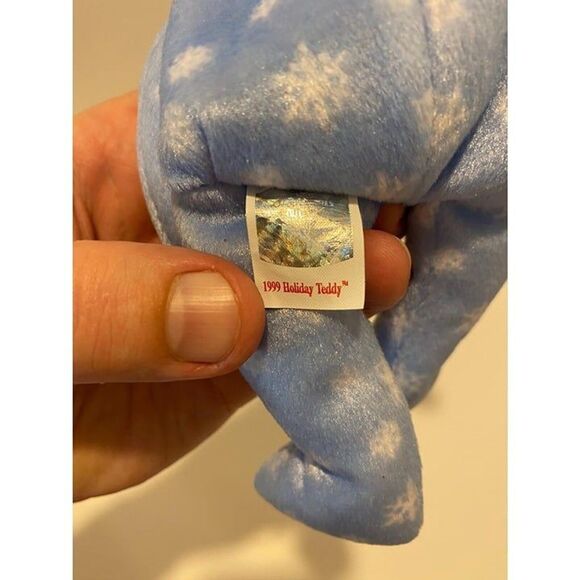 TY 1999 Beanie Babies Holiday Teddy Bear Limited Edition Plush Animal - Picture 4 of 8
